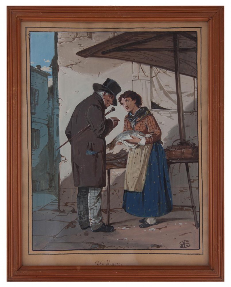 achille savoia: Pescivendola